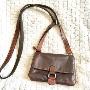 Jack Georges leather crossbody handbag.